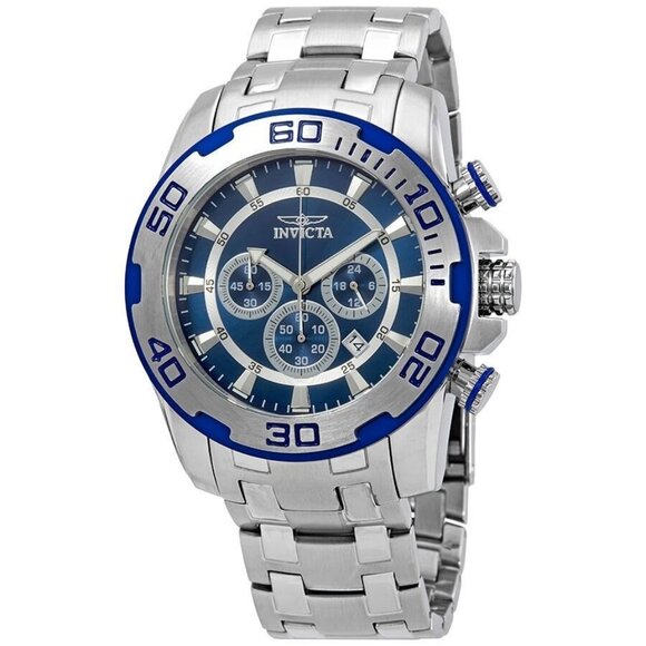 FX04500B NWT Invicta Fashion Men's Quartz Steel Authentic Watch - Picture 1 of 3